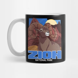 Zion National Park Bighorn Sheep Mug